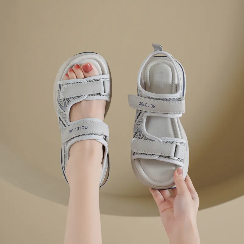 GOLDLION One Strap Sandals Women's-9