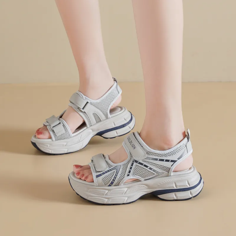 GOLDLION One Strap Sandals Women's-8