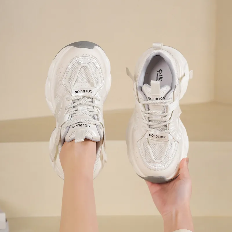 GOLDLION Cushioning Low Top Chunky Sneakers Women's-3