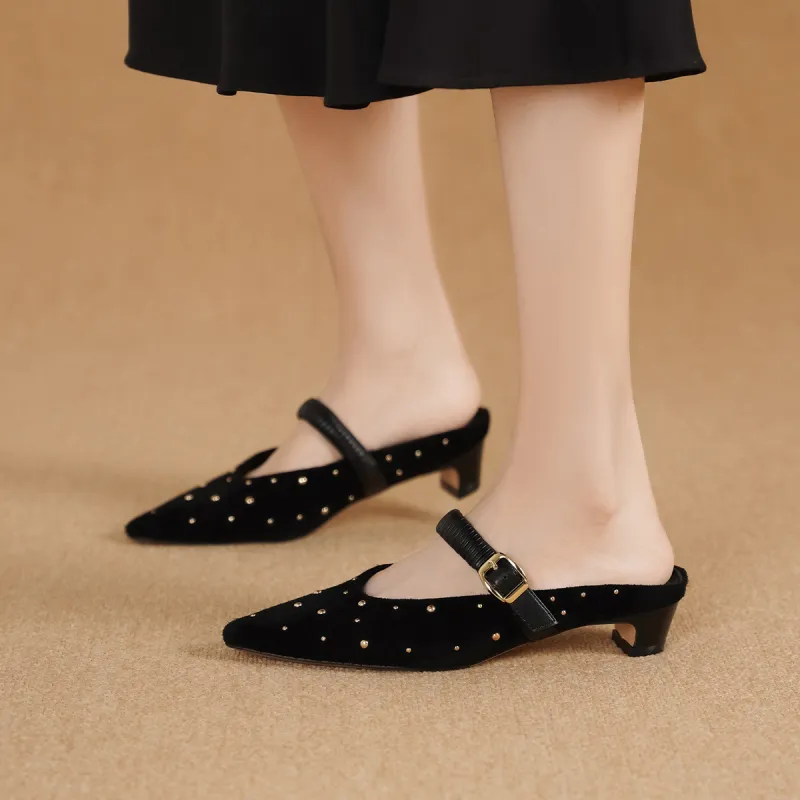 GOLDLION Closed Toe Slippers Women's-2