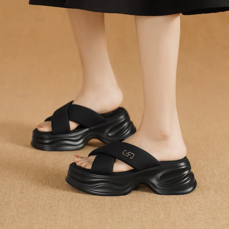 GOLDLION PU Polyurethane Slip Resistant Abrasion Resistant Slide Slippers Women's-2