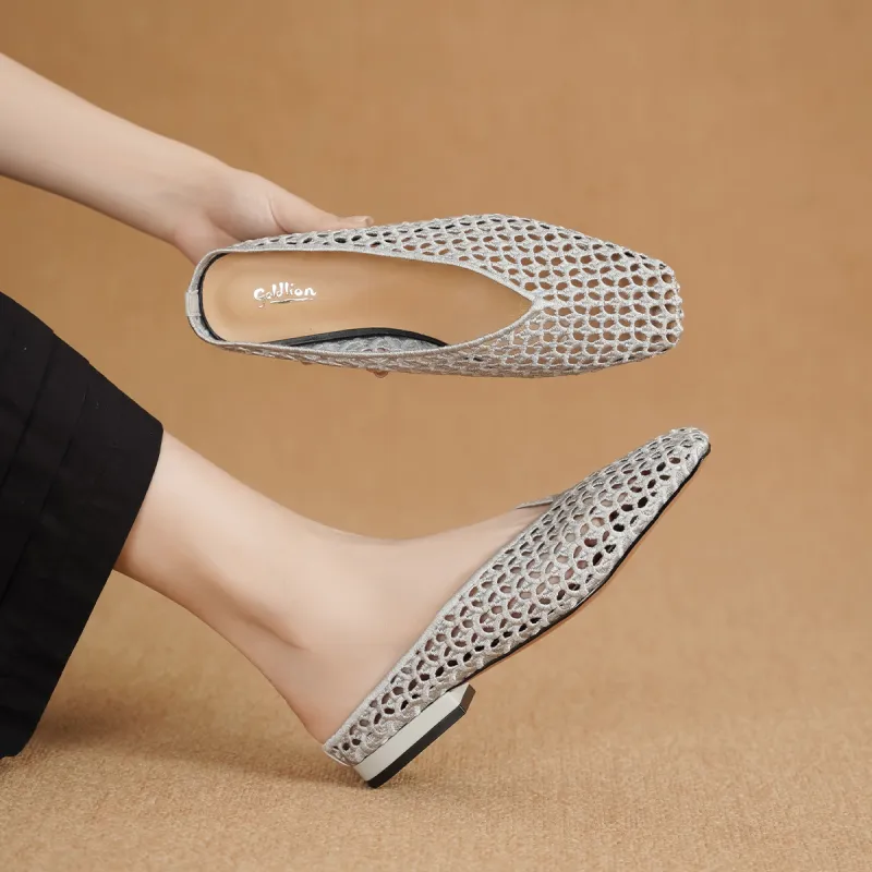 GOLDLION Closed Toe Slippers Women's-4