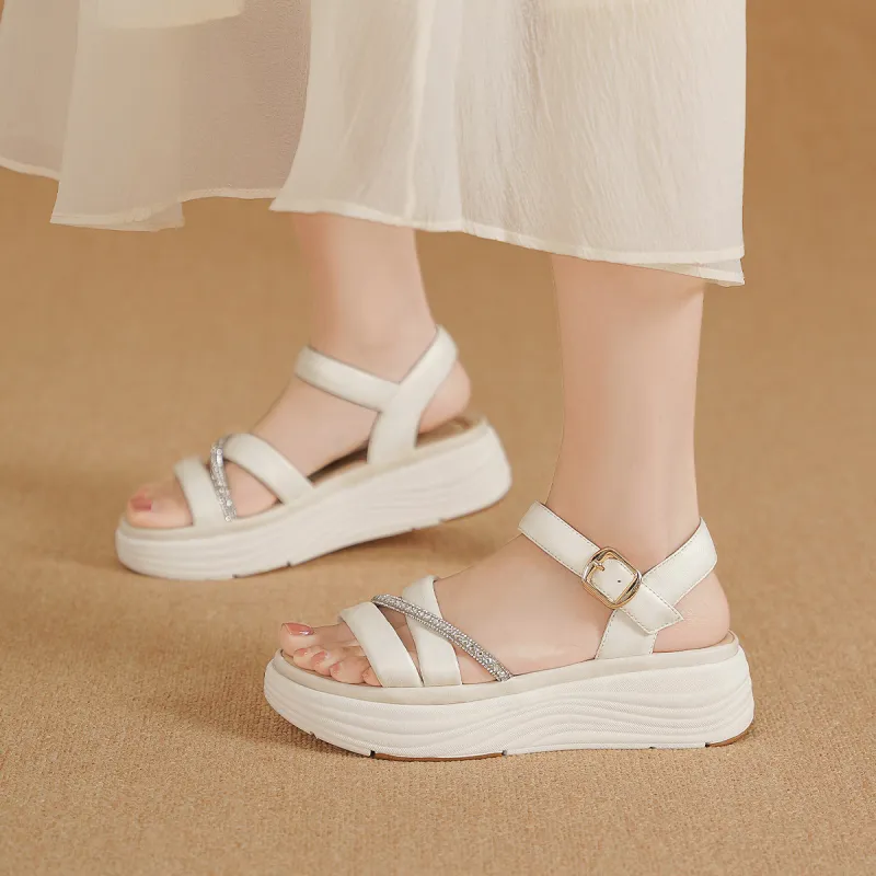 GOLDLION One Strap Sandals Women's-2