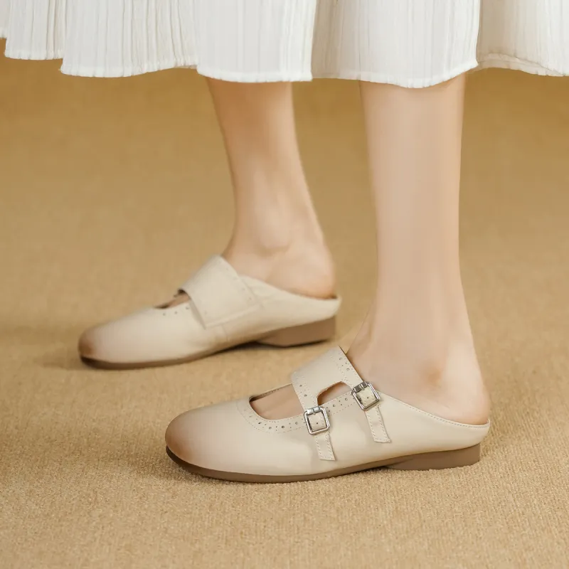 GOLDLION Abrasion Resistant Closed Toe Slippers Women's-2