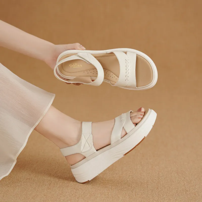 GOLDLION One Strap Sandals Women's-4