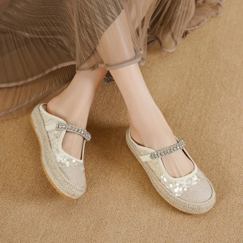 GOLDLION Slip Resistant Closed Toe Slippers Women's-9