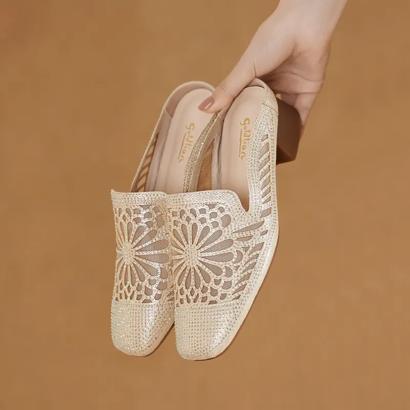 GOLDLION Closed Toe Slippers Women's-13