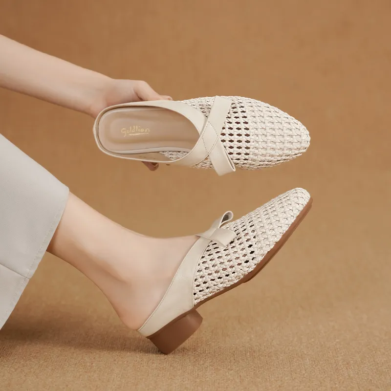 GOLDLION Closed Toe Slippers Women's-4