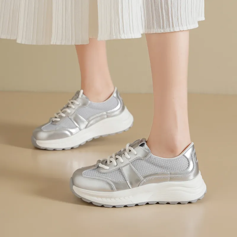 GOLDLION Cushioning Abrasion Resistant Breathable Low Top Casual Shoes Women's-8