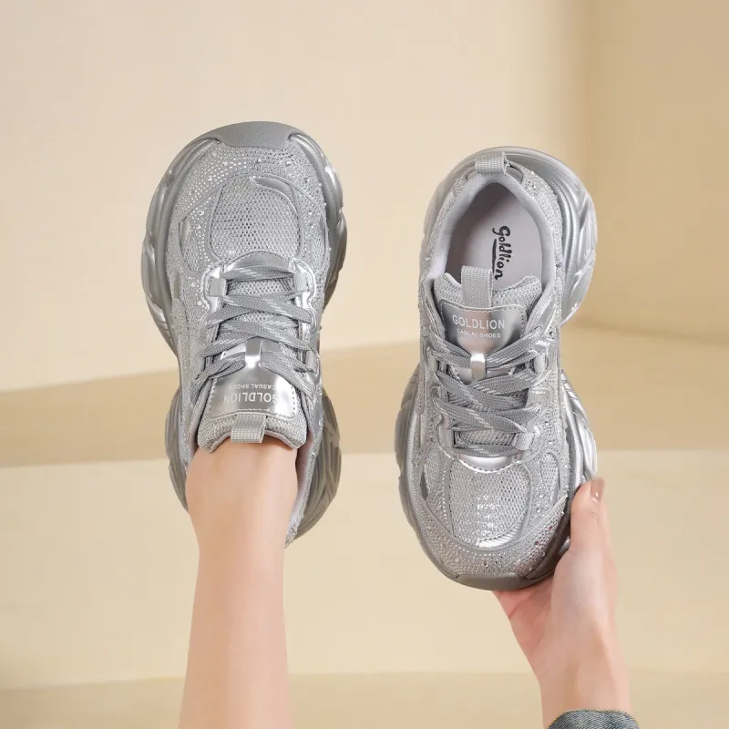 GOLDLION Cushioning Low Top Chunky Sneakers Women's-10