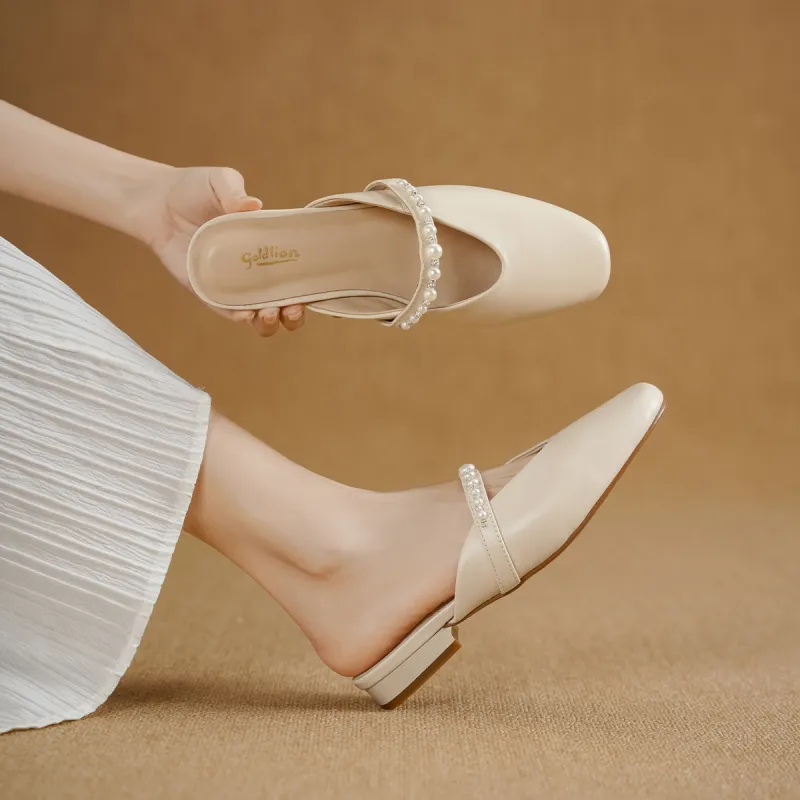 GOLDLION Closed Toe Slippers Women's-4