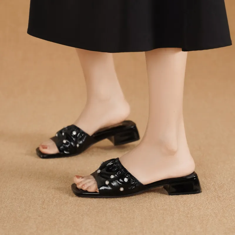 GOLDLION Slip Resistant Abrasion Resistant Slide Slippers Women's-2