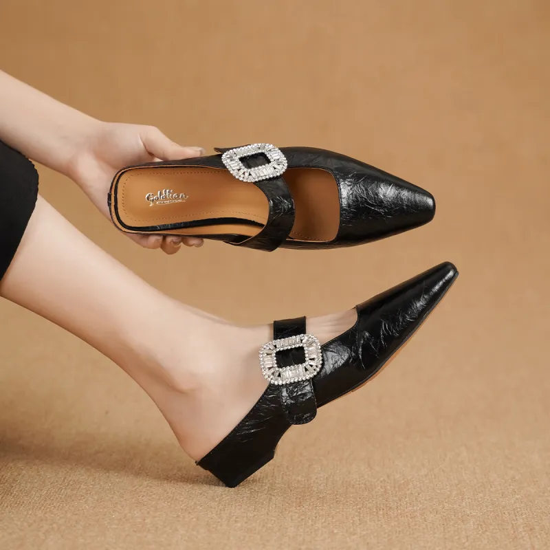 GOLDLION Closed Toe Slippers Women's-4
