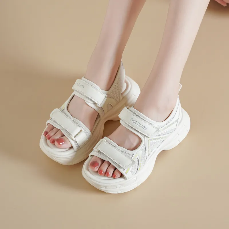 GOLDLION One Strap Sandals Women's-5