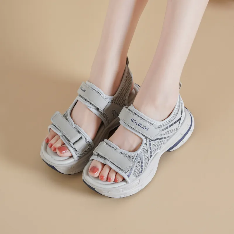GOLDLION One Strap Sandals Women's-11
