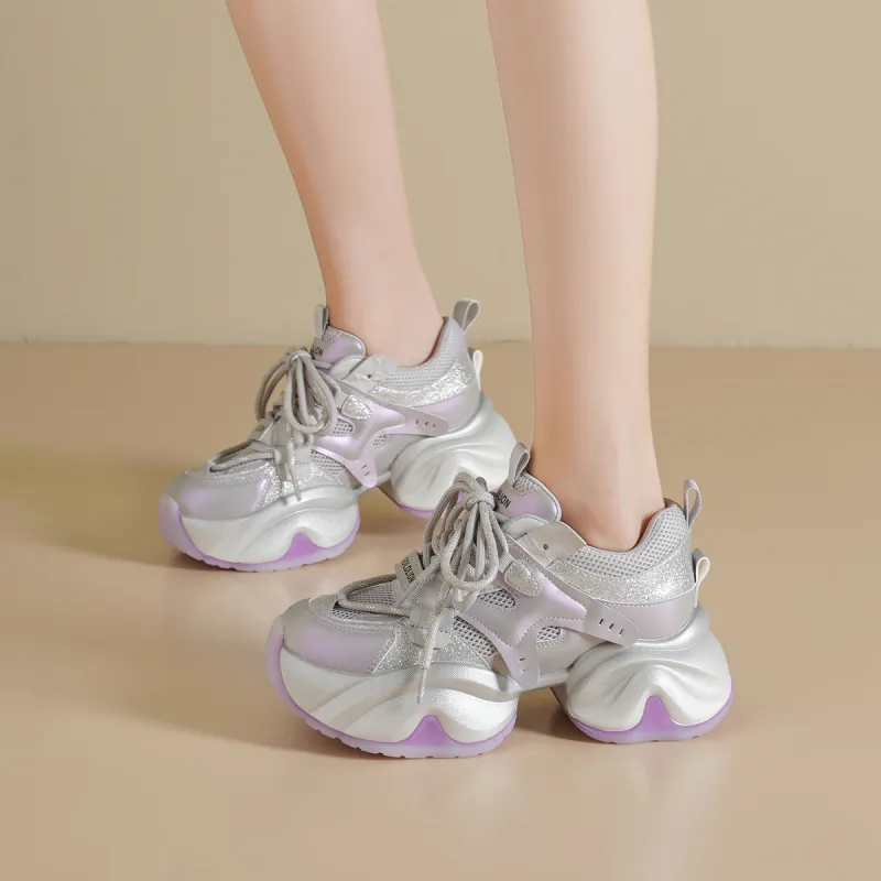 GOLDLION Low Top Chunky Sneakers Women's-8