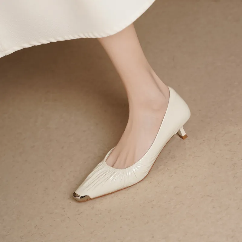 GOLDLION Slim Heel High Heels Women's-13