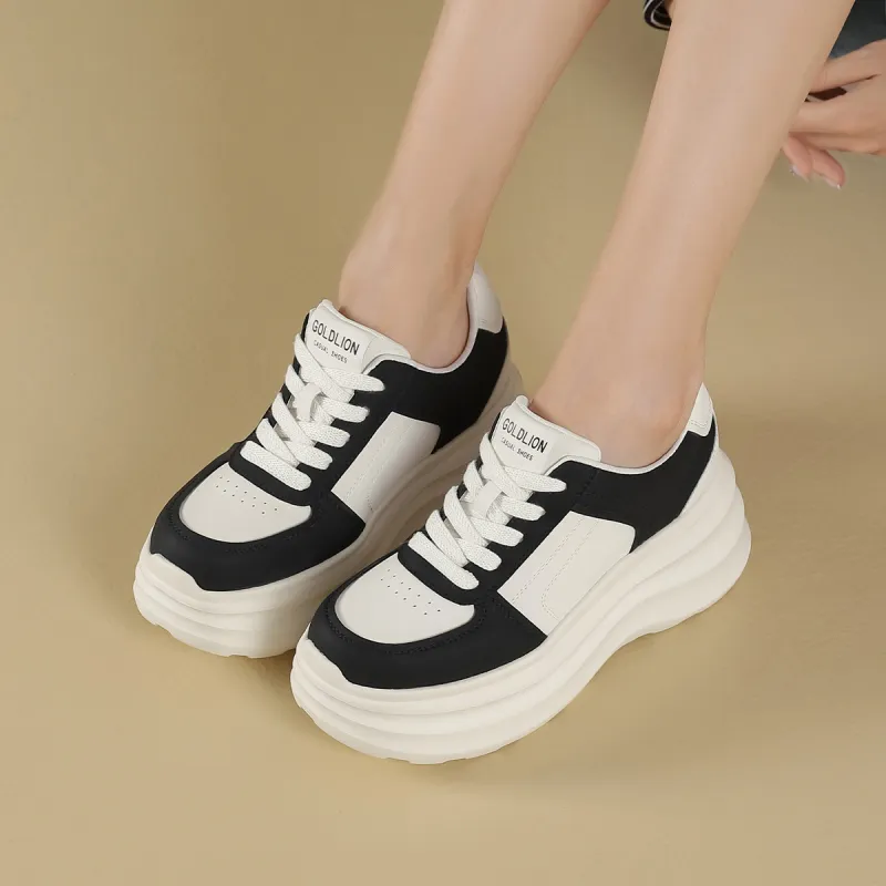 GOLDLION Cushioning, Wear Resistant Low Top Skateboard Shoes Women's-11