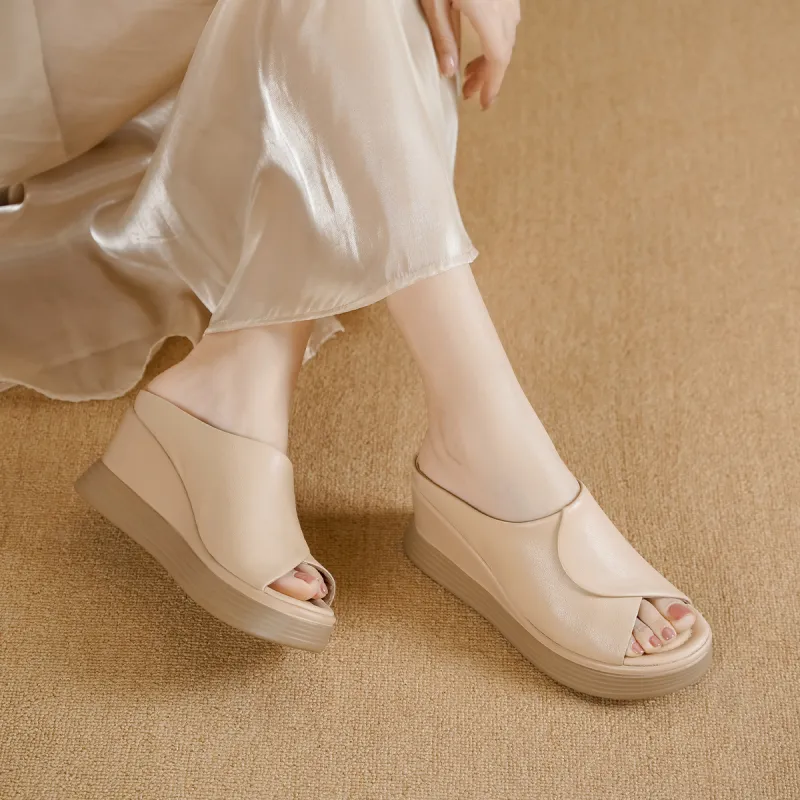 GOLDLION PU Polyurethane Cushioning Slide Slippers Women's-9