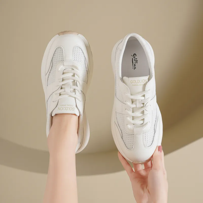 GOLDLION Cushioning Abrasion Resistant Breathable Low Top Casual Shoes Women's-3