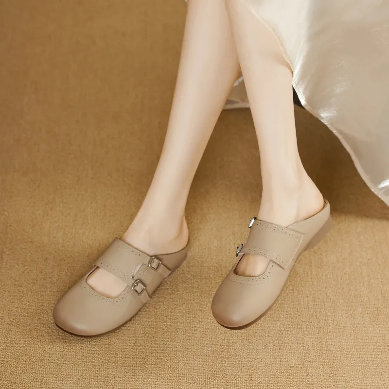 GOLDLION Abrasion Resistant Closed Toe Slippers Women's-10