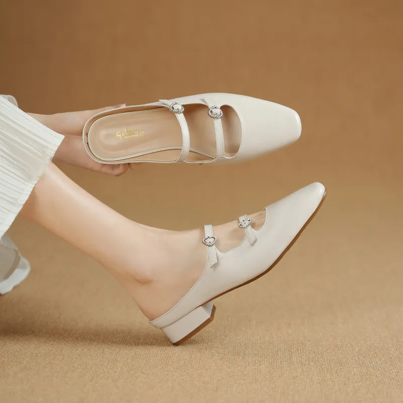 GOLDLION Closed Toe Slippers Women's-3