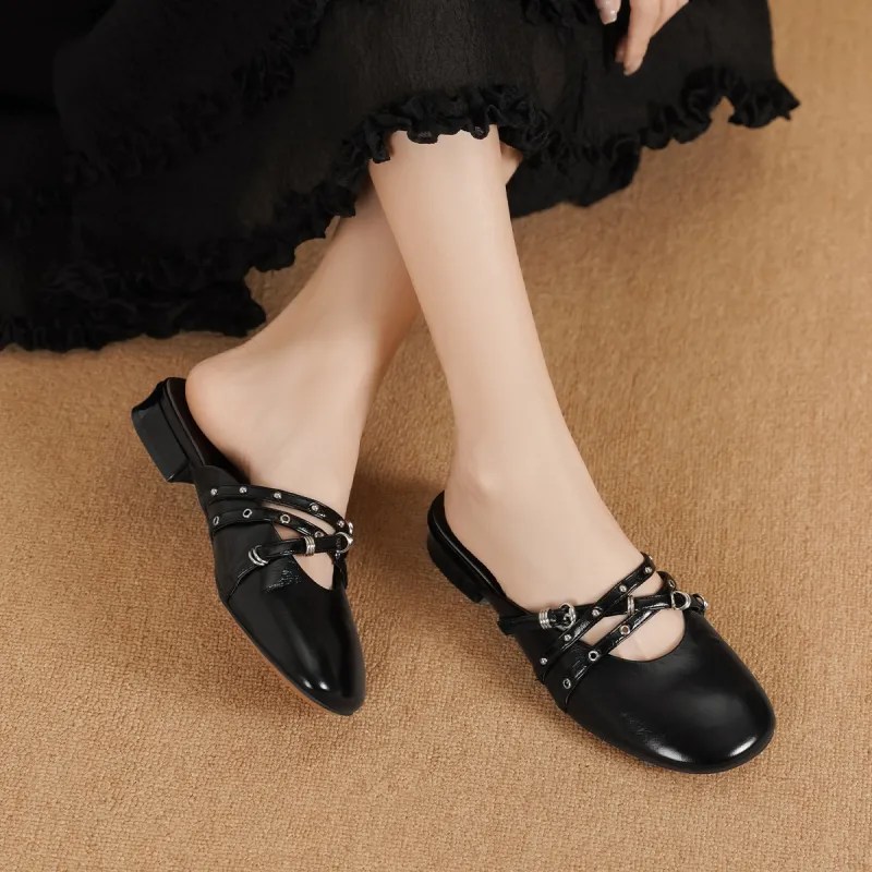 GOLDLION Abrasion Resistant Slip Resistant Closed Toe Slippers Women's-3