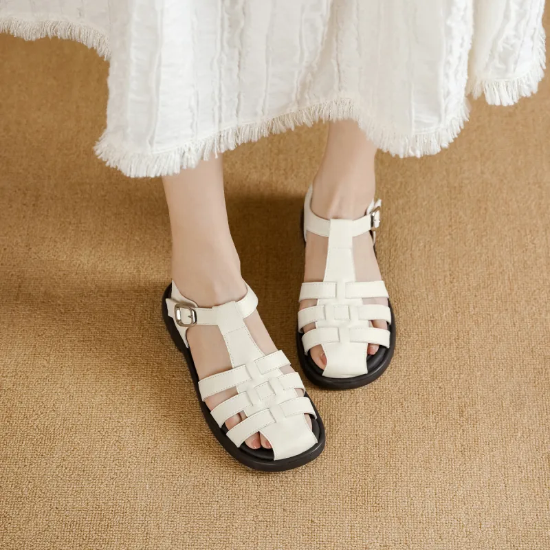 GOLDLION Roman Sandals Women's-11