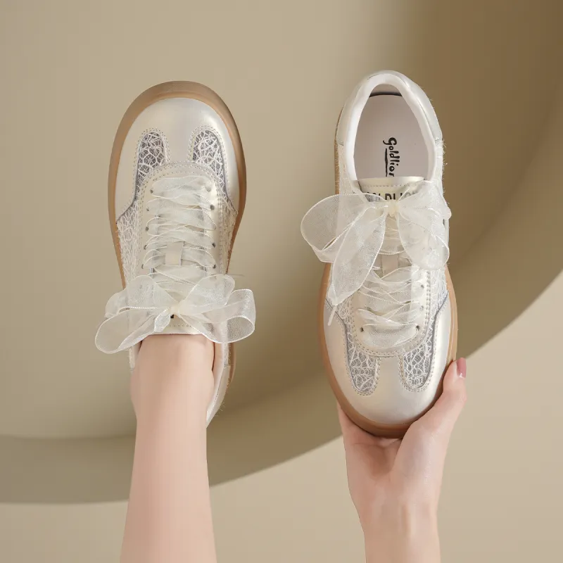 GOLDLION Cushioning Abrasion Resistant Breathable Low Top Casual Shoes Women's-10