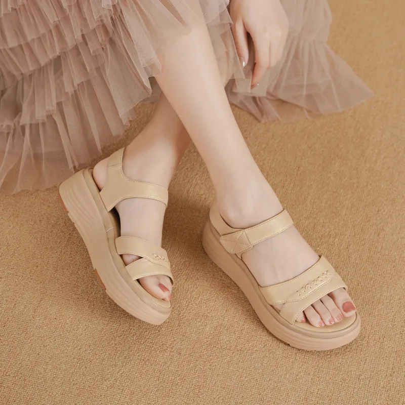 GOLDLION One Strap Sandals Women's-9