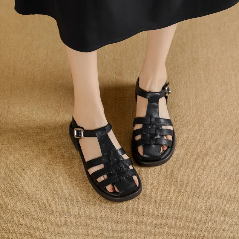 GOLDLION Roman Sandals Women's-5