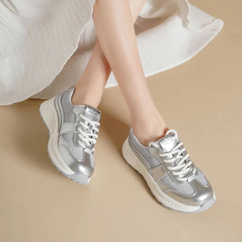 GOLDLION Cushioning Abrasion Resistant Breathable Low Top Casual Shoes Women's-10