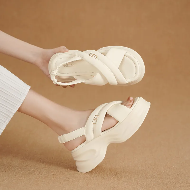 GOLDLION One Strap Sandals Women's-4