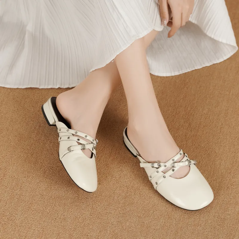 GOLDLION Abrasion Resistant Slip Resistant Closed Toe Slippers Women's-9
