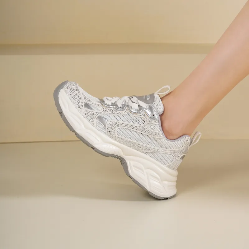 GOLDLION Cushioning Low Top Chunky Sneakers Women's-4