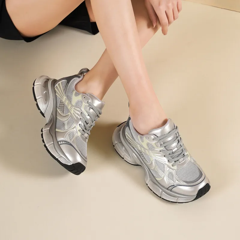 GOLDLION Cushioning Low Top Chunky Sneakers Women's-5
