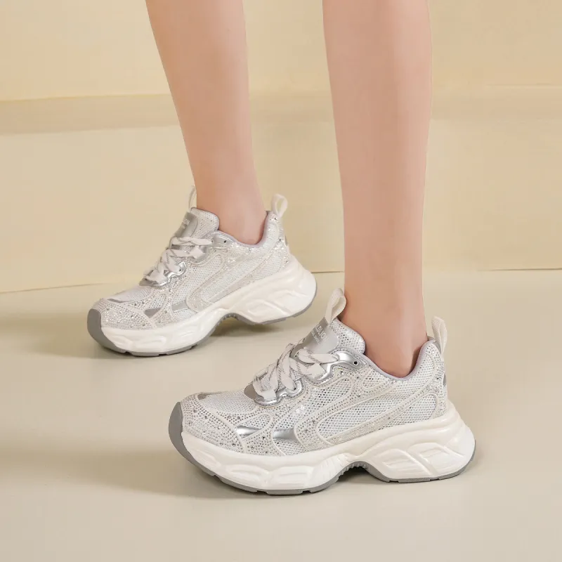 GOLDLION Cushioning Low Top Chunky Sneakers Women's-2