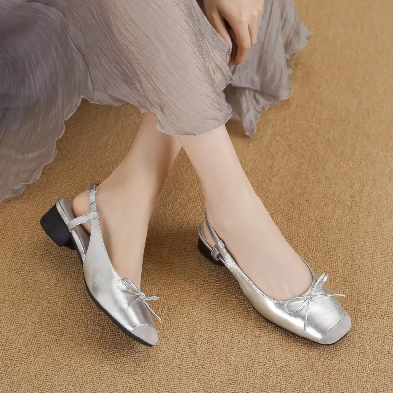 GOLDLION Chunky Heel High Heels Women's-9