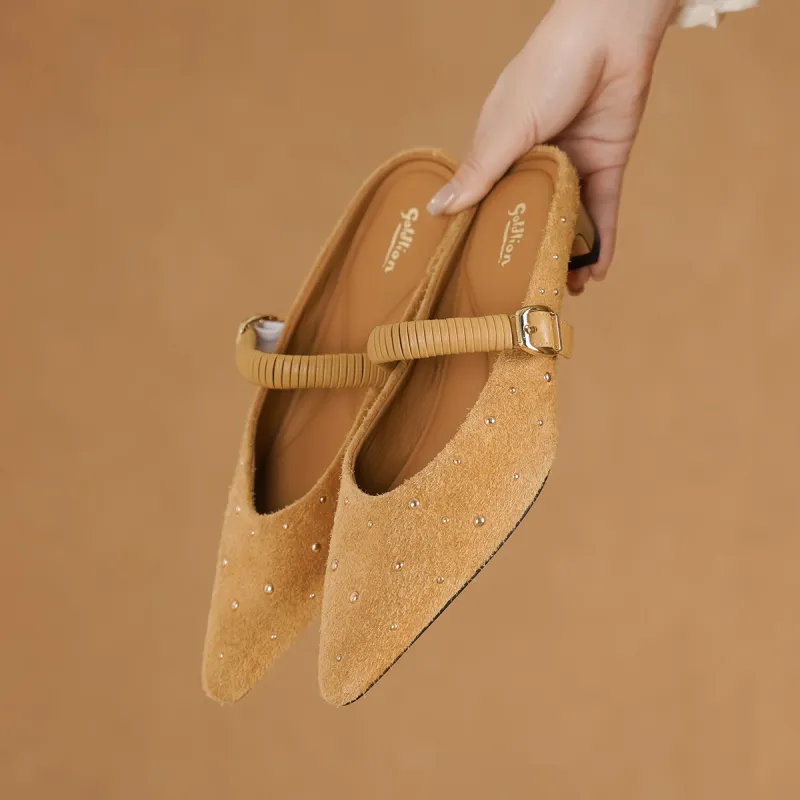 GOLDLION Closed Toe Slippers Women's-13