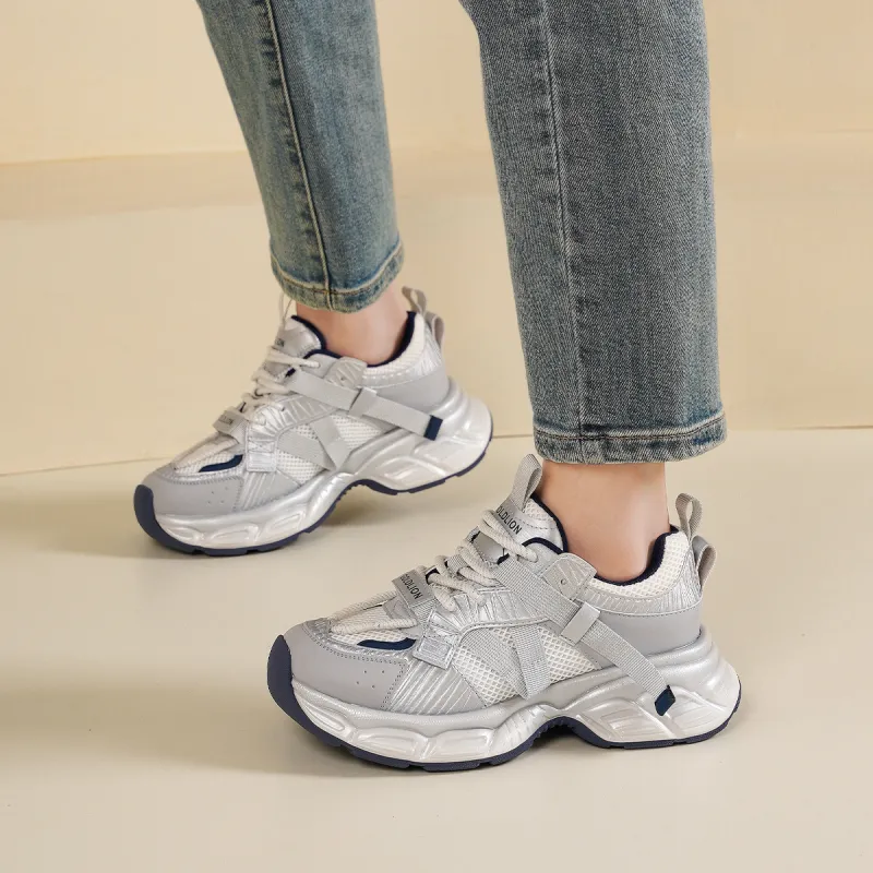 GOLDLION Cushioning Low Top Chunky Sneakers Women's-9