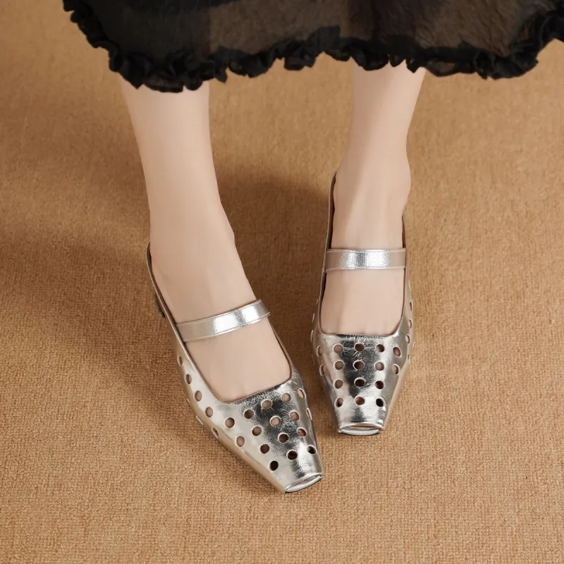 GOLDLION Rubber Sole Slip Resistant Odor Resistant Closed Toe Slippers Women's-12