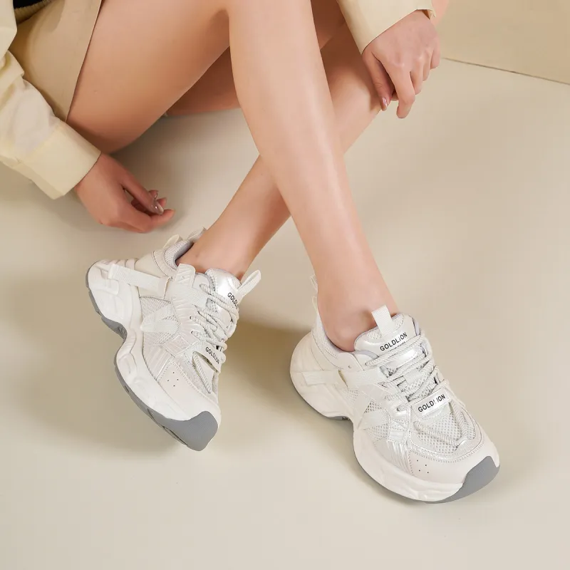 GOLDLION Cushioning Low Top Chunky Sneakers Women's-6