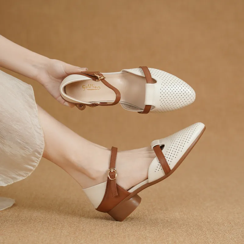 GOLDLION Casual Single Shoes Women's-4