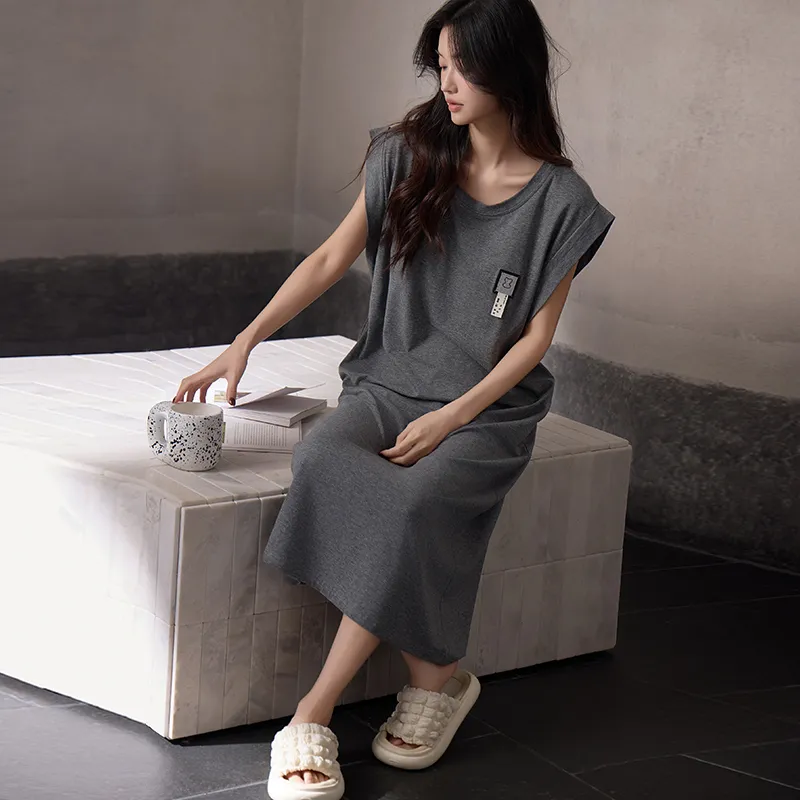Qiao Ni Tong Nightgown Women's Image Color-3