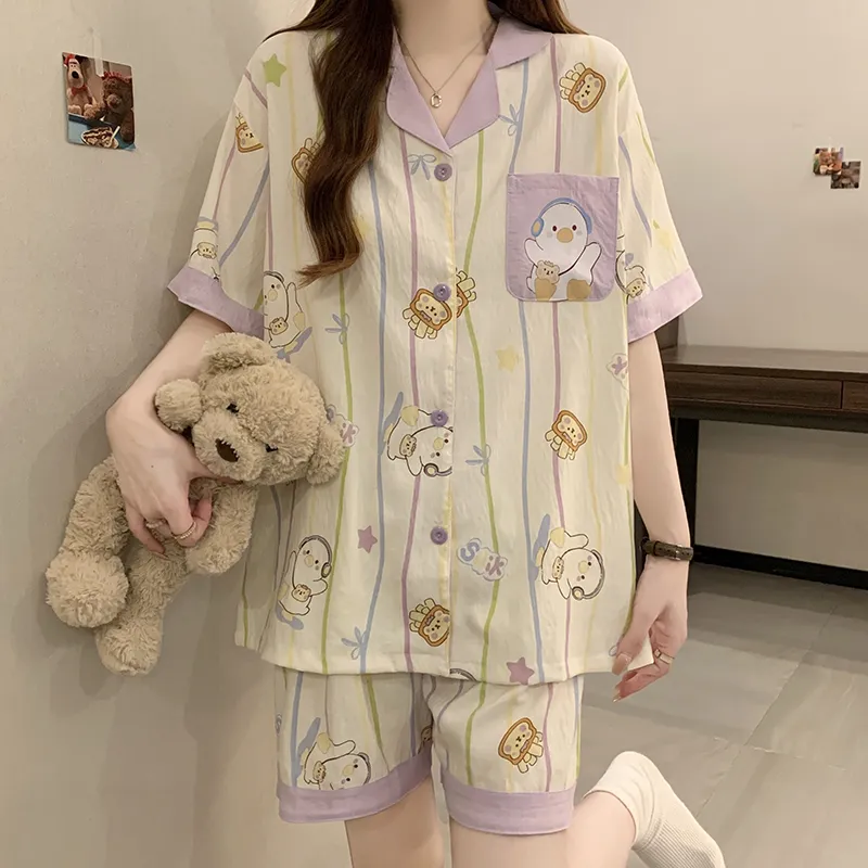 Qiao Ni Tong Pajama Set Women's-4