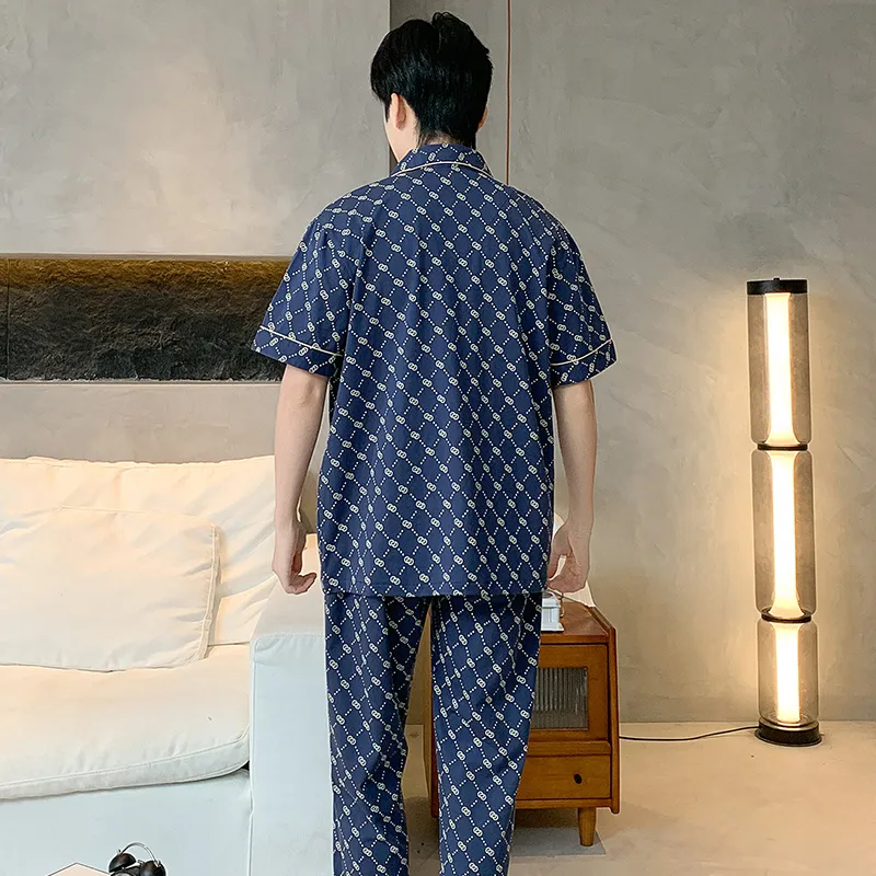 Qiao Ni Tong Pajama Set Men's Image Color-5