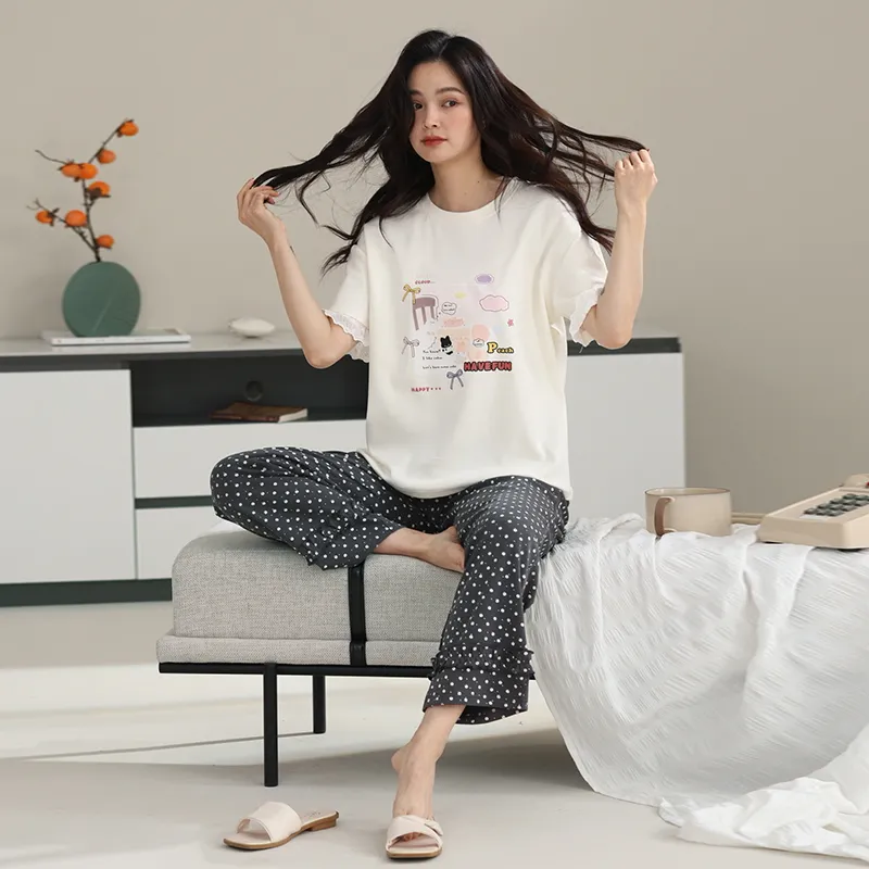 Qiao Ni Tong Pajama Set Women's-4
