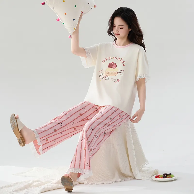 Qiao Ni Tong Pajama Set Women's-2