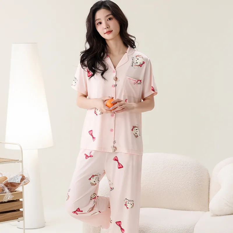 Qiao Ni Tong Pajama Set Women's-4