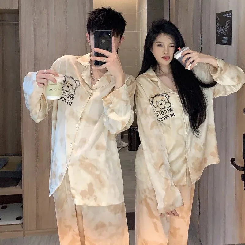 Qiao Ni Tong Pajama Set Men's Image Color-5